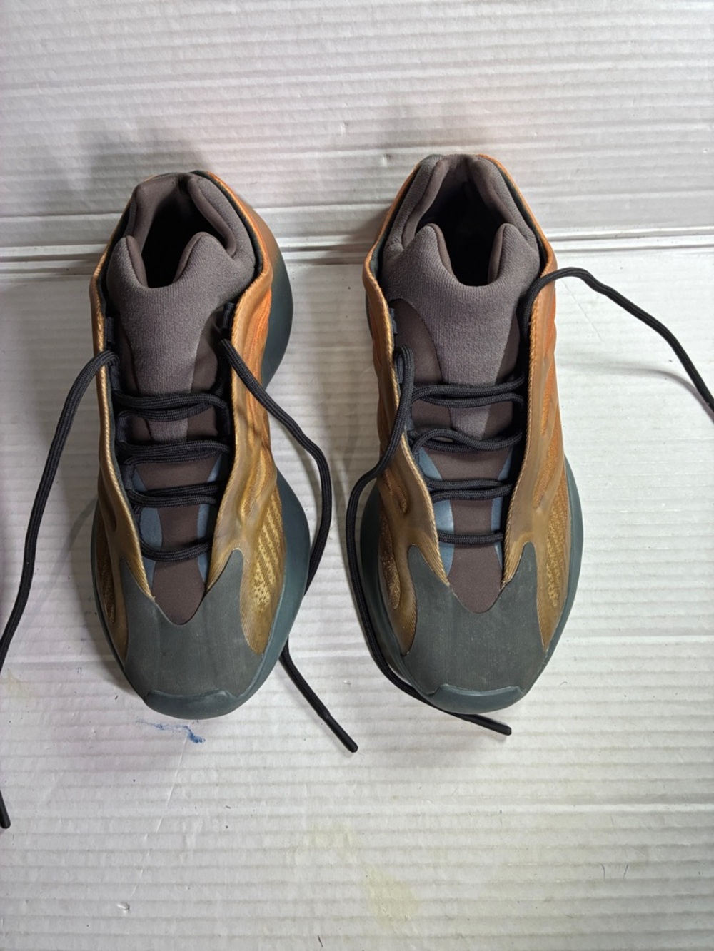 Adidas  Brown Orange Athletic Sneakers - USED SKU GY4109